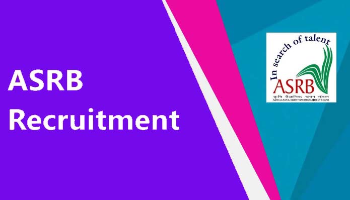 ASRB Recruitment 2022 – Non-RMP 349 Vacancy, Online Application 